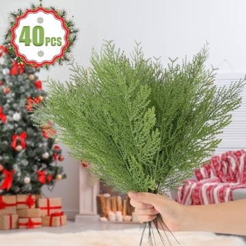 Hananona Artificial Pine Branches for Holiday Decor