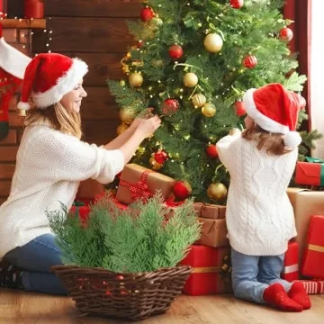 Hananona Artificial Pine Branches for Holiday Decor