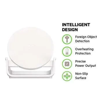 Belkin Boost Up Wireless Charger for Qi Devices – 10W Fast Charge