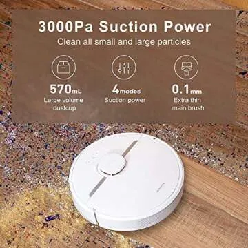 Dreametech D9 Robot Vacuum with Lidar Navigation