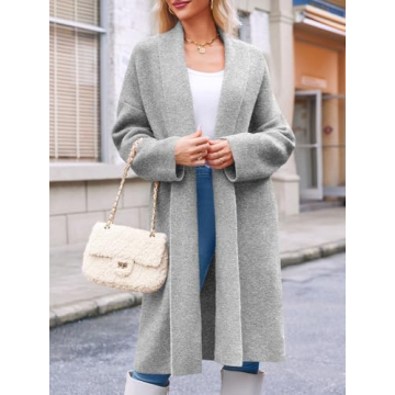 Saodimallsu Women’s Long Oversized Cardigan for Fall
