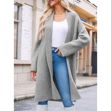 Saodimallsu Women’s Long Oversized Cardigan for Fall