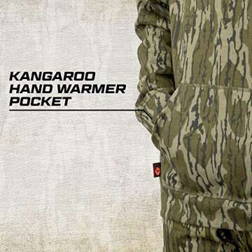 Mossy Oak Men's Vintage Camo Hoodie - Comfort & Style