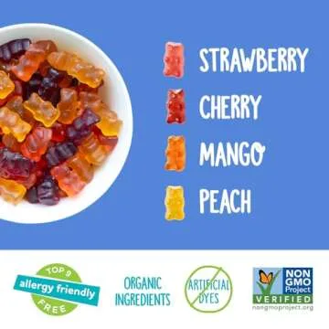 YumEarth Organic Gummy Bears - Allergy Friendly, Gluten Free