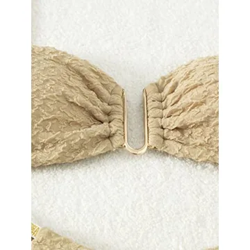 GORGLITTER Women's Sexy Adjustable Bikini Swimsuit