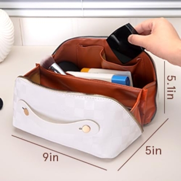 BIVIZKU Large Capacity Makeup Bags for Women | Travel & Organize