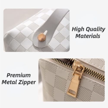 BIVIZKU Large Capacity Makeup Bags for Women | Travel & Organize