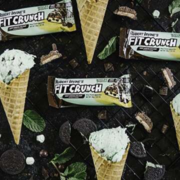Delicious 6-Layer FITCRUNCH Snack Bars – 16g Protein