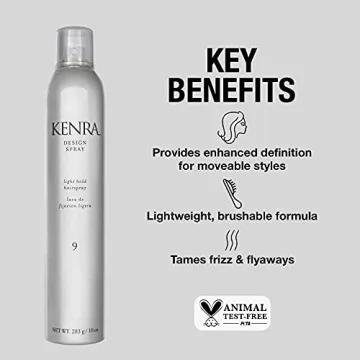 Kenra Design Spray 9 - Lightweight Hairspray for All Hair Types
