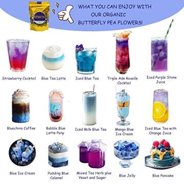 Premium Butterfly Pea Flower Tea – 100% Natural & Caffeine-Free