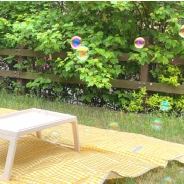 Waterproof Gingham Picnic Blanket Foldable Large XL Sizes