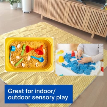 Waterproof Gingham Picnic Blanket Foldable Large XL Sizes