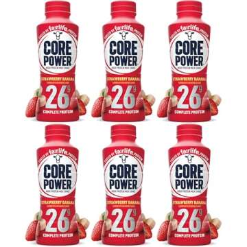 Fairlife Core Power High Protein Milk Shake, Natural Flavor Ready to Drink Protein Shake, The best S...