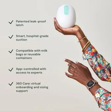 Willow 360 Wearable Breast Pump - Hands-Free, Leak-Proof, App Compatible