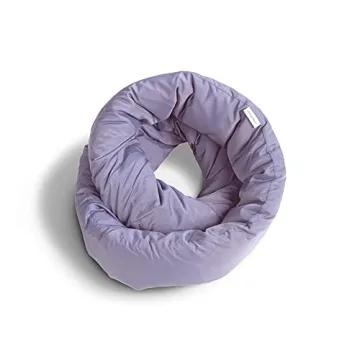 Huzi Infinity Pillow - Travel Neck Pillow - Versatile Soft 360 Support Scarf - Machine Washable - Ho...