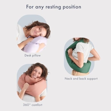 Huzi Infinity Pillow - Soft 360 Support for Travel