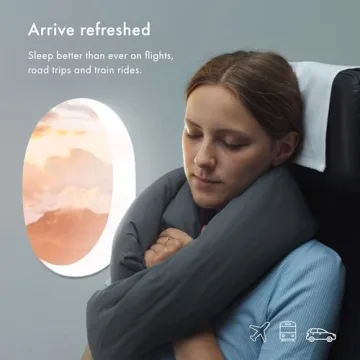 Huzi Infinity Pillow - Soft 360 Support for Travel
