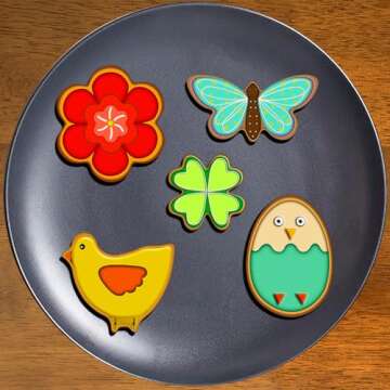 Easter Cookie Cutters Set - 9PCS for Fun Holiday Baking