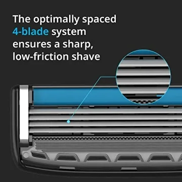Dorco Pace 4 Pro 4-Blade Razor with Replacement Handles