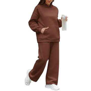 Stylish XIEERDUO Women’s Sweatsuit Set for Comfort