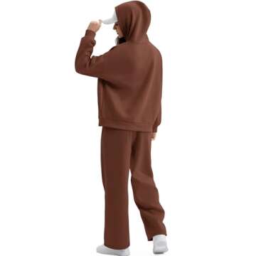 Stylish XIEERDUO Women’s Sweatsuit Set for Comfort