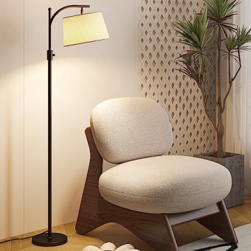 Stylish ANJIME Floor Lamp for Living Room and Office