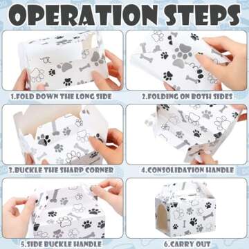 Gilprop 24 Dog Party Favor Boxes for Any Celebration