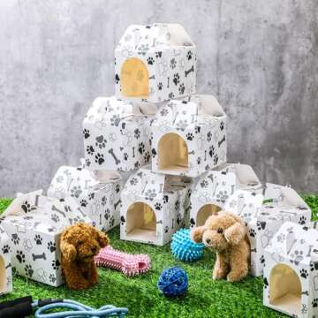Gilprop 24 Dog Party Favor Boxes for Any Celebration