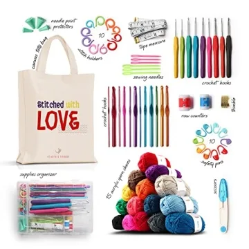 Beginner Crochet Kit - All Supplies Included
