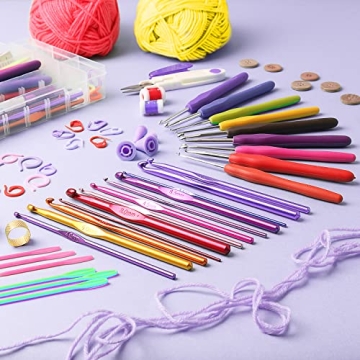 Beginner Crochet Kit - All Supplies Included