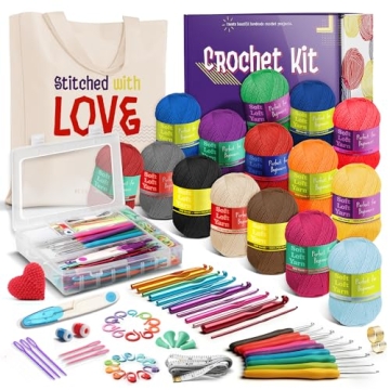 Beginner Crochet Kit - All Supplies Included