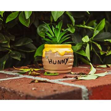 Winnie The Pooh Hunny Pot Mini Planter 3-Inch Decor