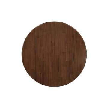 Dublin Round Dining Table with Dropleaf & Pedestal