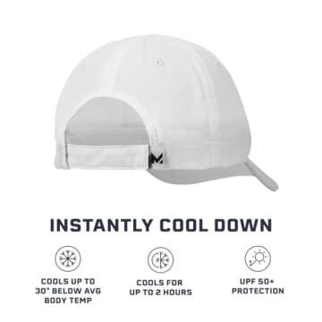 MISSION Cooling UPF Performance Hat - Unisex One Size Cap for Workouts, Golf & Running - Sweat & Wat...