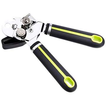 Amazon Basics 17-Piece Tools and Gadget Set, Soft Grip Handle, Grey and Green