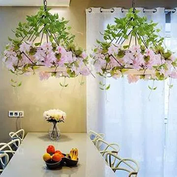 ZZZHS European Modern Pendant Lamp Wrought Iron Hanging Light Height Adjustable Chandeliers Suitable for Conference Room Bar Farmhouse High-end Atmosphere Suspension Lamp (Color : A)