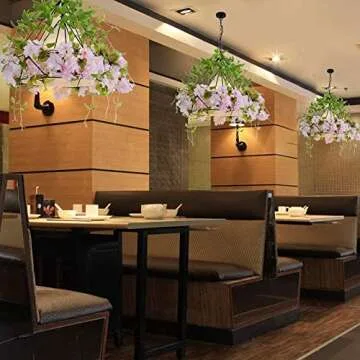 ZZZHS European Modern Pendant Lamp Wrought Iron Hanging Light Height Adjustable Chandeliers Suitable for Conference Room Bar Farmhouse High-end Atmosphere Suspension Lamp (Color : A)