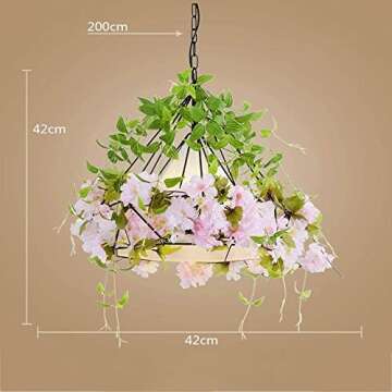 ZZZHS European Modern Pendant Lamp Wrought Iron Hanging Light Height Adjustable Chandeliers Suitable for Conference Room Bar Farmhouse High-end Atmosphere Suspension Lamp (Color : A)