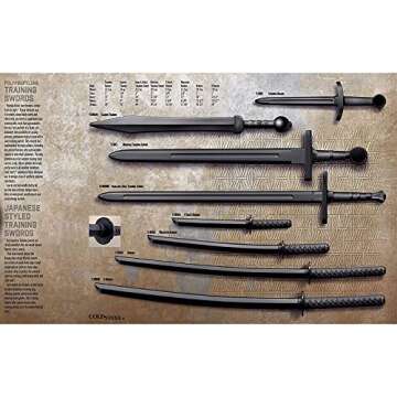 Cold Steel Hand and A Half Training Sword for Safe Practice