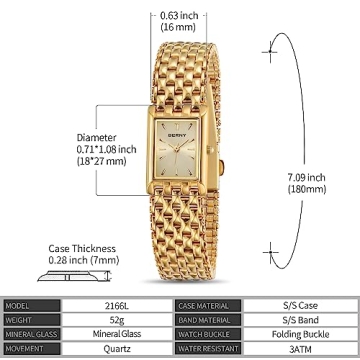 Luxury Gold Watch for Women - Elegant & Stylish Timepiece