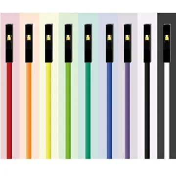 FTCBlock EL-CP-004 120pcs Multicolored Jumper Wire 40pin Male to Female 40pin Male to Male 40pin Female to Female Breadboard Jumper Wires Ribbon Cables Kit for arduino…