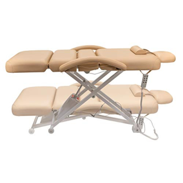 Spa Luxe Adjustable Massage Table with Foot Control