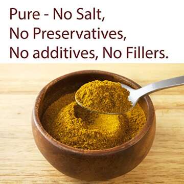 The Spice Way - Ras El Hanout Moroccan Meat Spice Blend Salt Free (meat seasonings) No Additives, No...