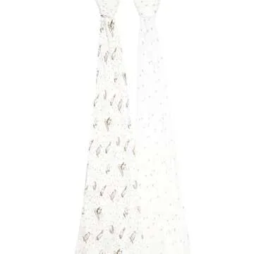 aden + anais Silky Soft Swaddle Blanket Set - Versatile Bamboo Muslin Baby Blankets