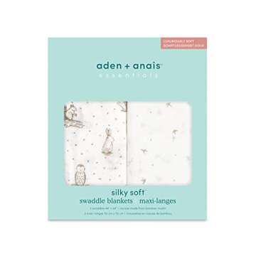 Soft, Safe Swaddle Blankets for All Babies by aden + anais