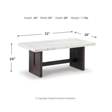 Elegant Signature Design Ashley Burkhaus Coffee Table
