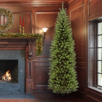 Kingswood Fir Slim Christmas Tree, Perfect for Small Spaces
