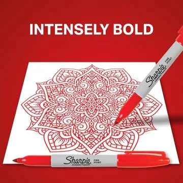 Sharpie Permanent Markers Set for Quick-Drying Creativity