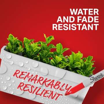 Sharpie Permanent Markers Set for Quick-Drying Creativity