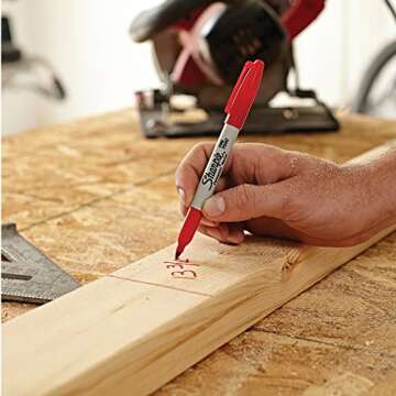 Sharpie Permanent Markers Set for Quick-Drying Creativity